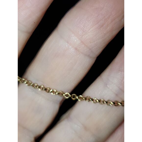 Ann Taylor Necklace Two-Tone Minimalist Evening Sweater Classic Elegance - Picture 7 of 8